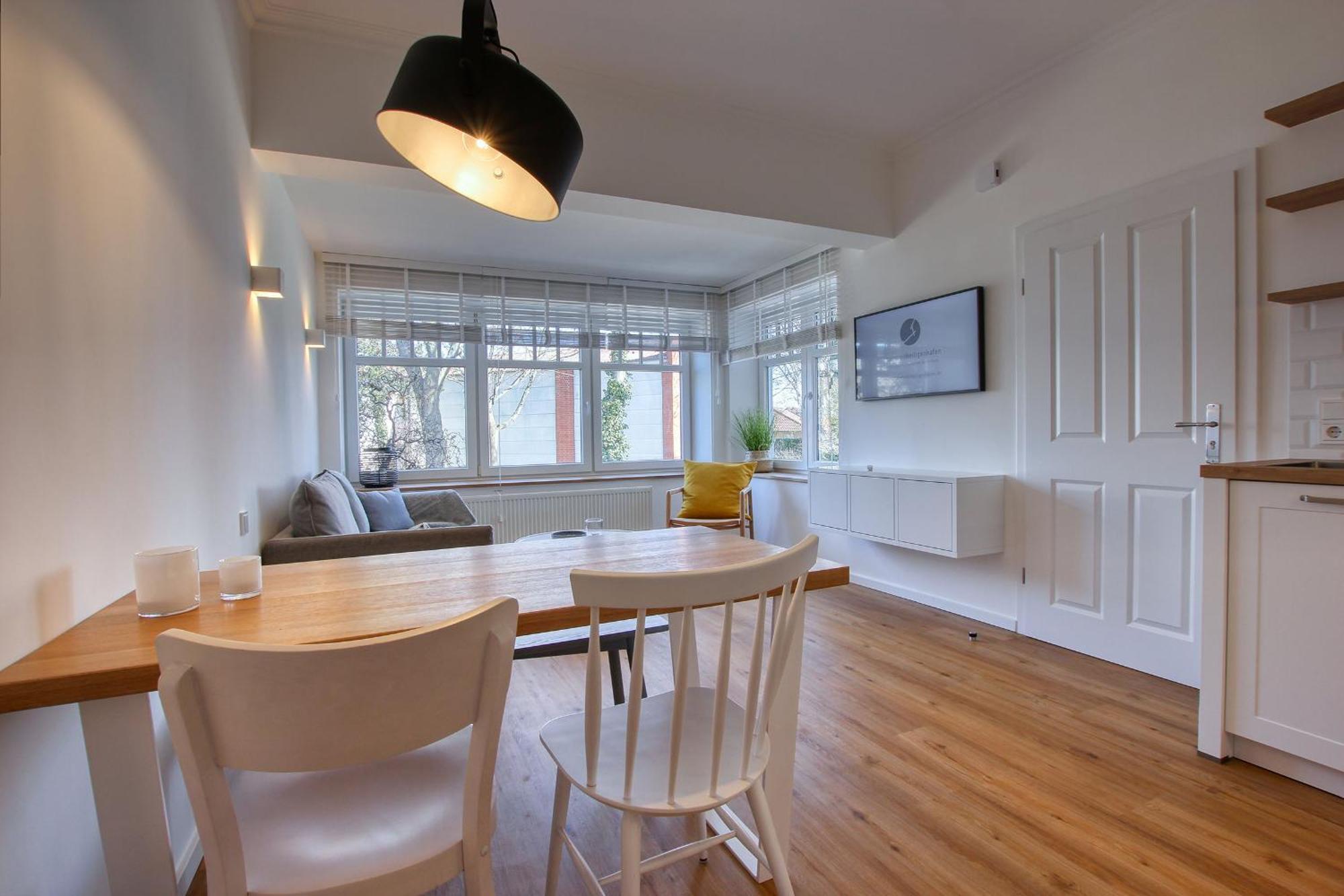 Landhaus Am Ufer - Wohnung 2 Хайлигенхафен Экстерьер фото